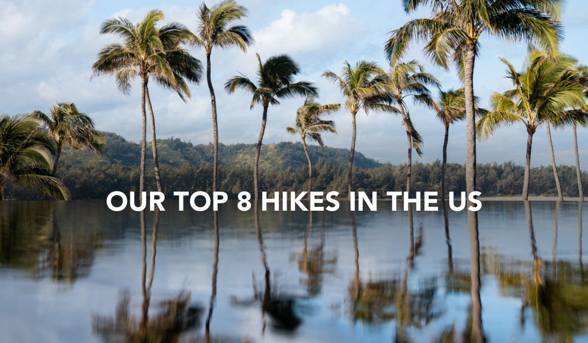 melin promotes their top 8 hikes in the US
