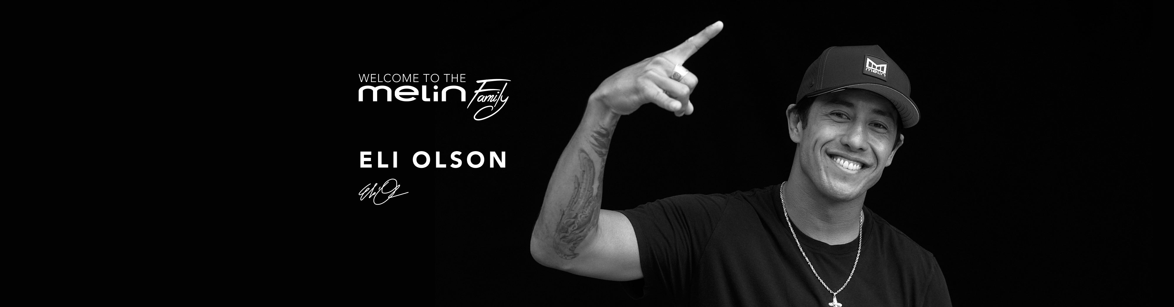melin welcomes ambassador Eli Olson to the melin fam