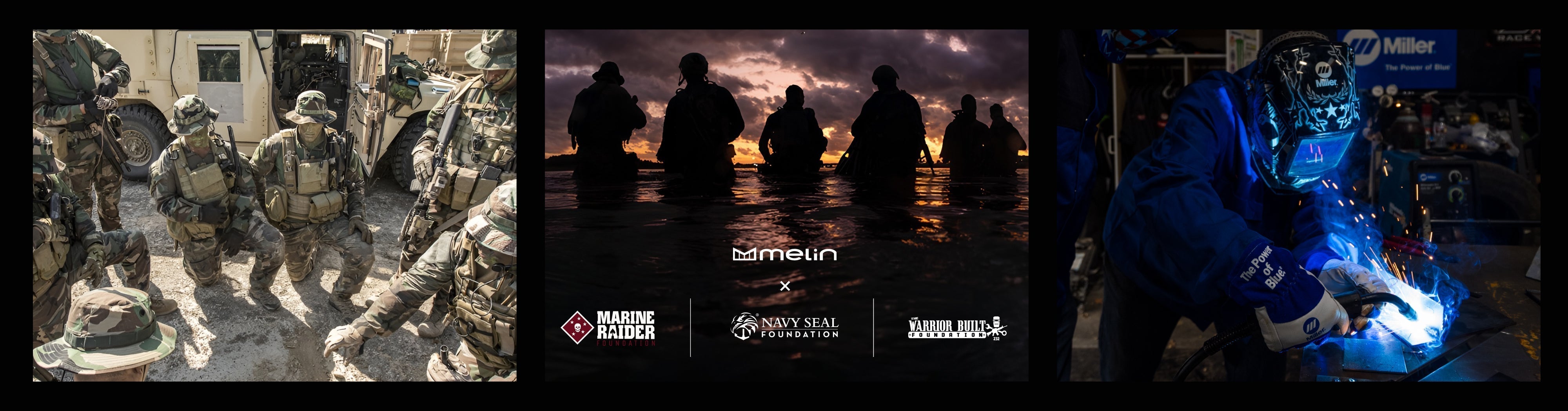 melin supporting The Marine Raider, Navy SEAL, and Warrior Built Foundations